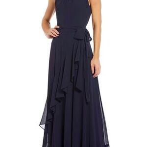 Elegant Navy Dress